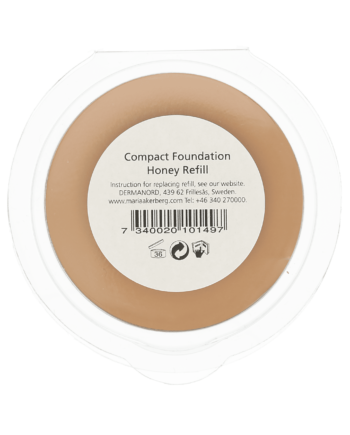 Maria Åkerberg Compact Foundation Refill Sticker Honey – 10g